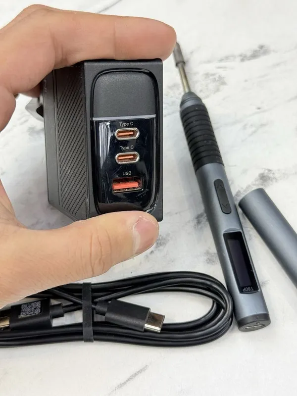 B.U Alientek t80p Adapter 100w Usb C срочна продается — фото 3