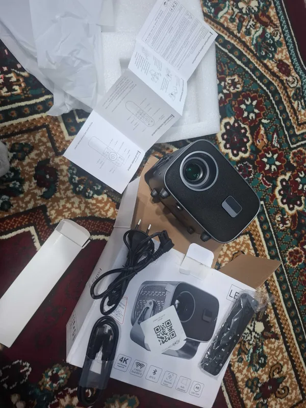 HY300 Pro Projector Support 4K1080P WIFI6 5G Wireless 5.0 Bluetooth An 3