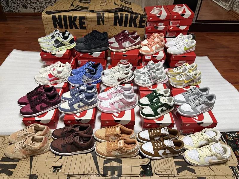 Оптом 28 пар ОРИГИНАЛ Nike из Дубая (Vomero 5, Dunk Low, V2K) 2 Оптом 28 пар ОРИГИНАЛ Nike из Дубая (Vomero 5, Dunk Low, V2K) 2