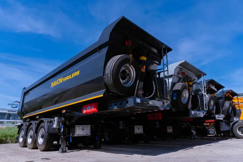RAVON TRAILERS Самый популярный Самосвальный Полуприцеп — фото 4