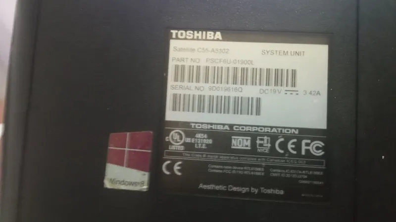 Продается ноутбук Toshiba