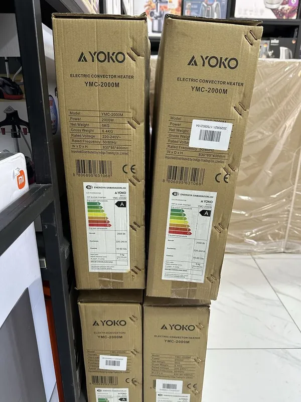 Конвекторный Обогреватель YOKO на 25квм, Оптовая продажа по Ташкенту — фото 3