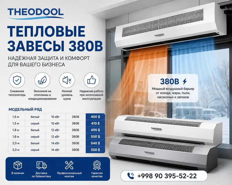 Тепловые завесы THEODOOL 1 Тепловые завесы THEODOOL 1
