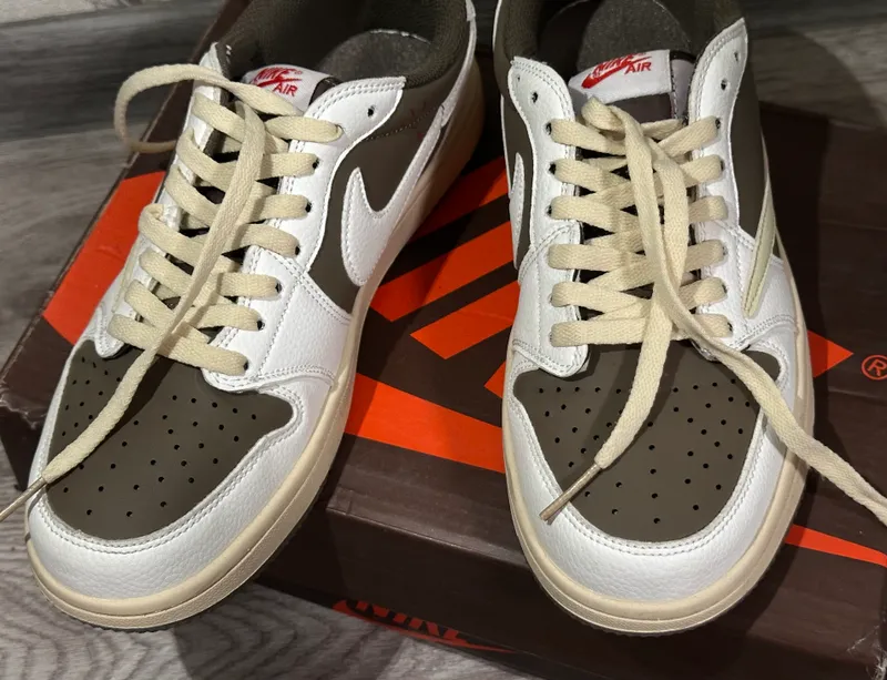 Nike Air Jordan 1 Low Travis Scott НАЙК ТРЭВИСЫ — фото 1