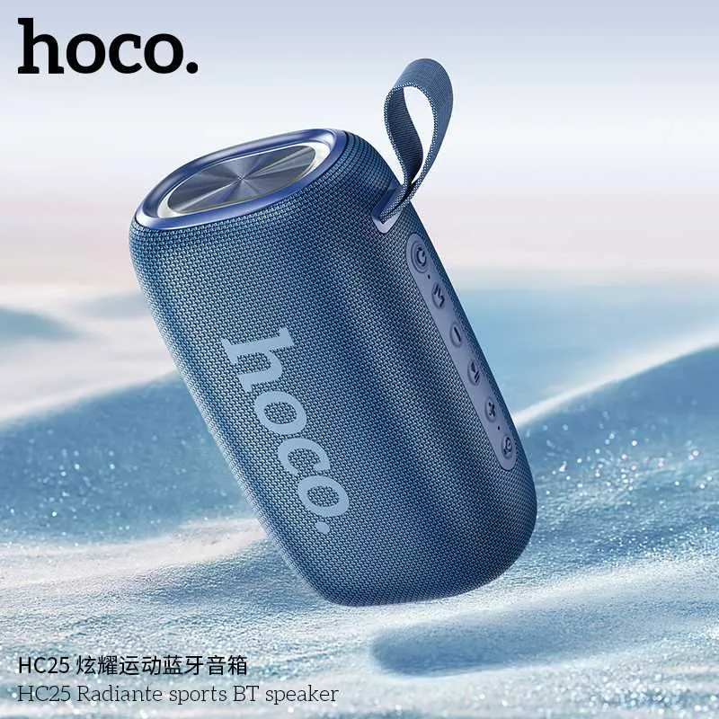Hoco HC25 Radiante портативная колонка с мощным басом LED-подсветкой — фото 1