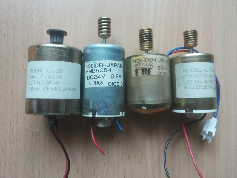 Набор японских бесколлекторных моторов (Япония) 24V — 4 шт