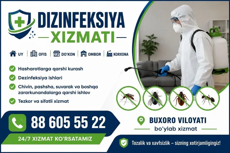 Dezınfeksıya xızmatı 1 Dezınfeksıya xızmatı 1