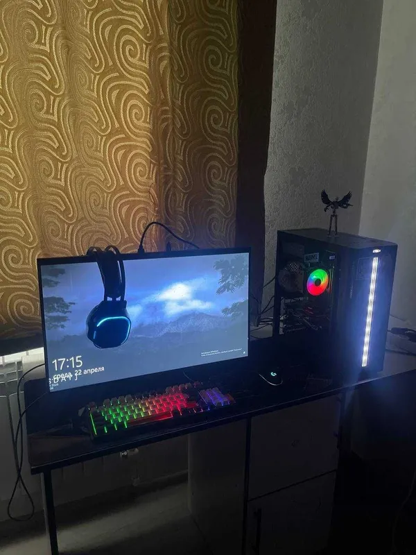 Игровой сетап «ПОД КЛЮЧ» — ПК + Монитор + Девайсы (i5/AMD/8GB) 1