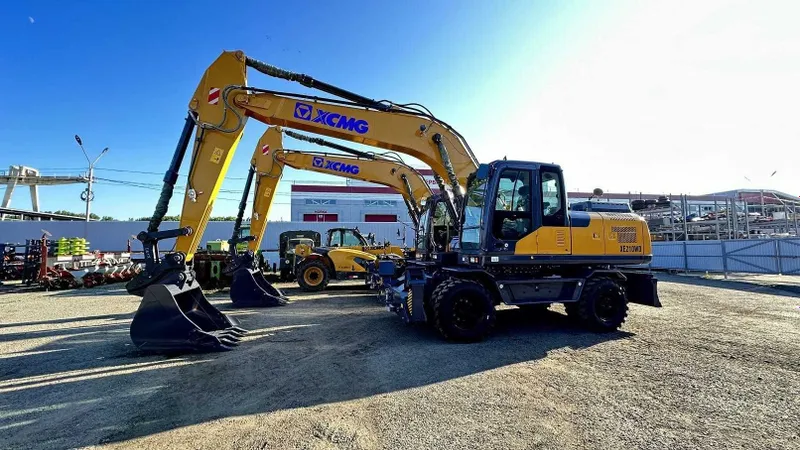 Экскаватор колесный XCMG XE210WD Объем ковша: 1 м склад — фото 3