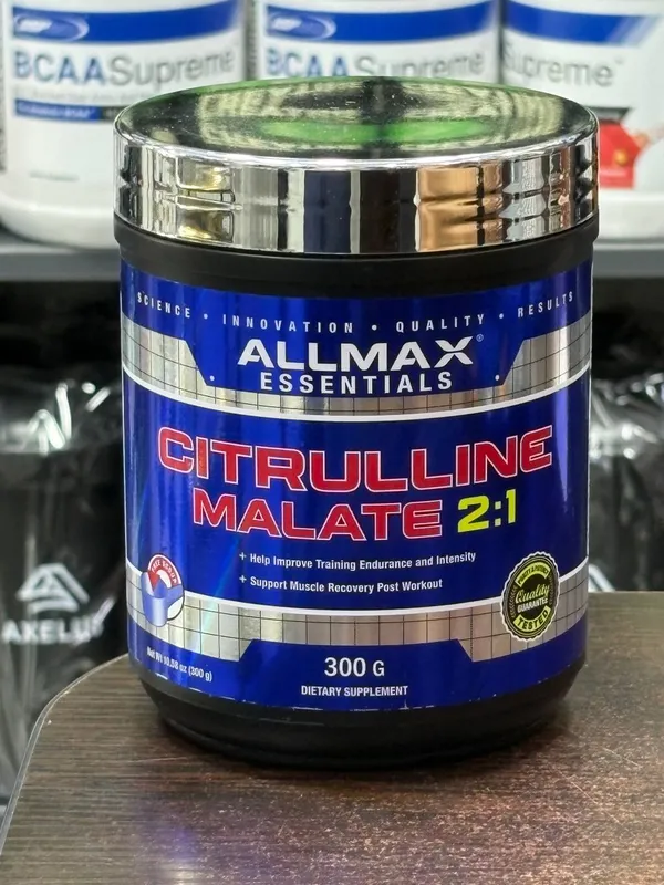 AllMax Citrulline Malate 2:1 300 g – Original, yangi