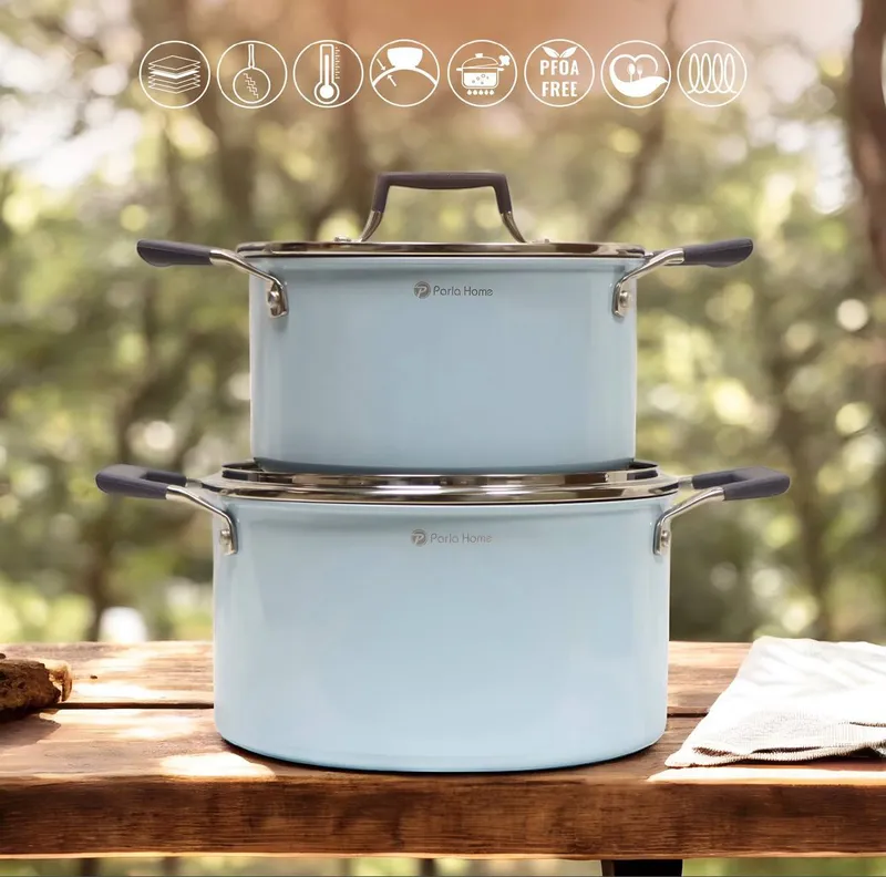 Набор посуды Parla Home Nubira Series из хрустальной керамики, 10 предметов 3 Набор посуды Parla Home Nubira Series из хрустальной керамики, 10 предметов 3