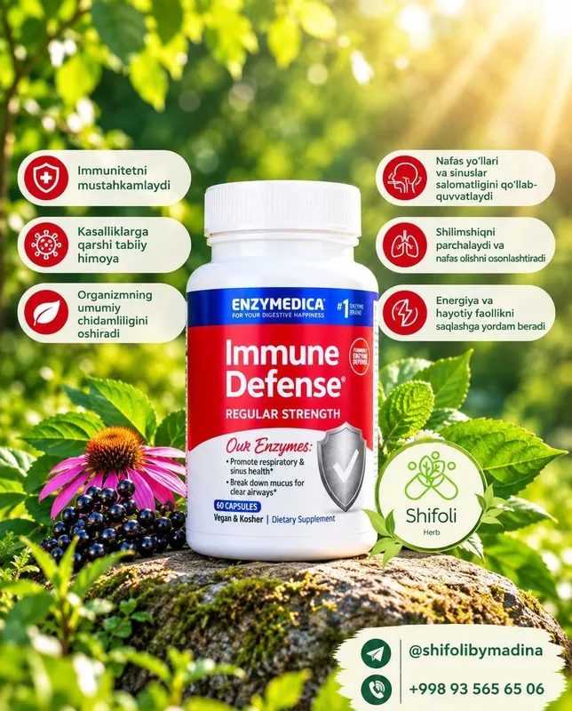 Enzymedica Immune defense 1 Enzymedica Immune defense 1