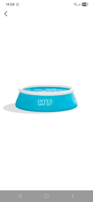 BASEN INTEX EASY SET teshilma gan 2 oy iahlatilgan