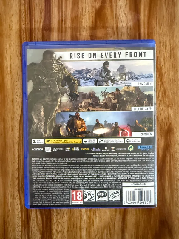 PS5 Call of Duty: Vanguard — Original disk 3