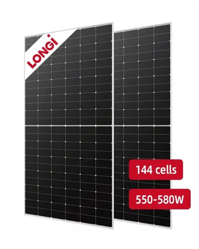 солнечная электростанция под ключ на панелях Longi x10