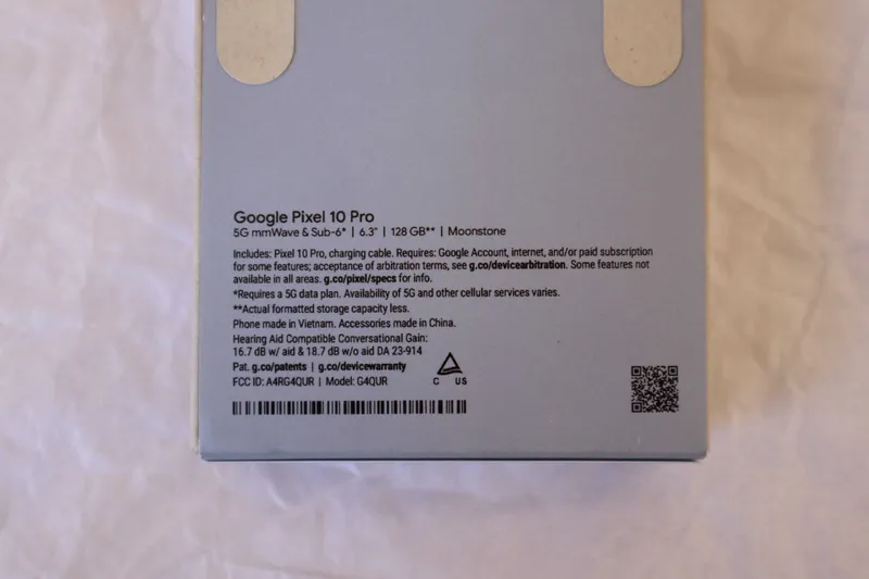 Google Pixel 10 Pro 16/128GB Новый, нераспечатанный USA — фото 2