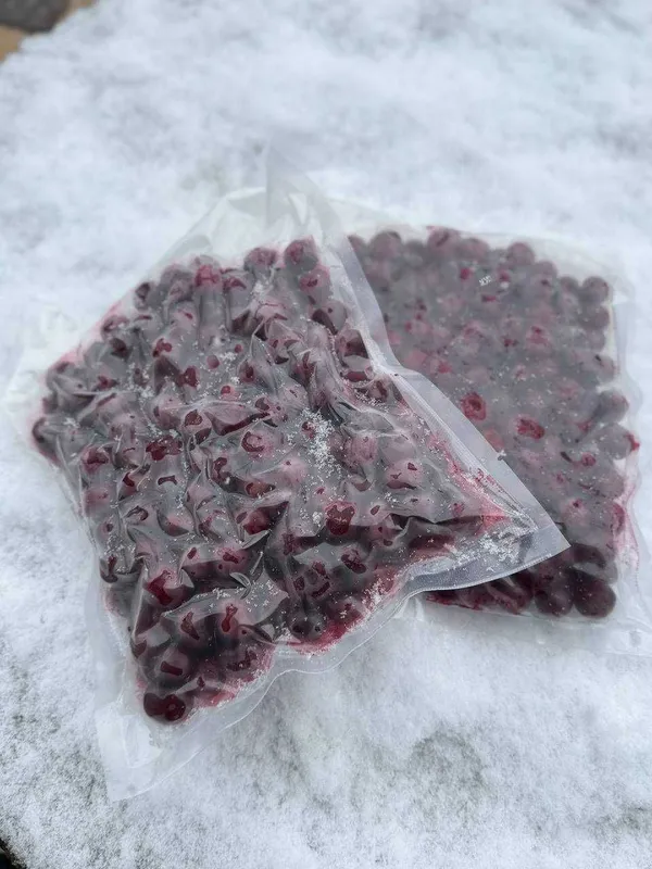 Замороженная хурма, вишня (вакуумная упаковка) — фото 3