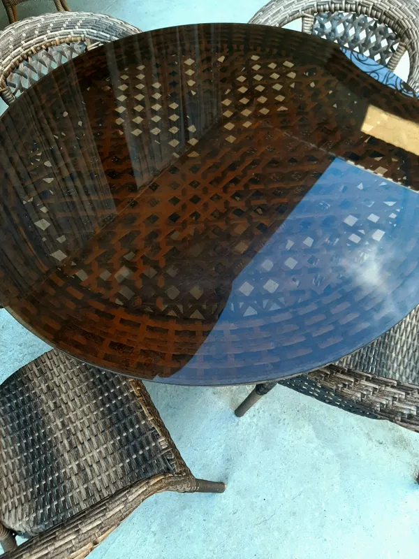 RATTAN STOL&STUL 4