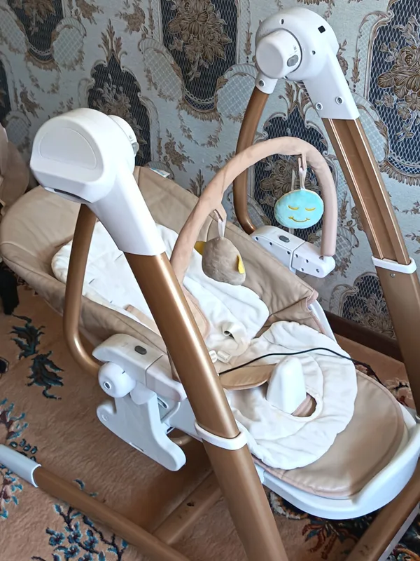 Luxmom 608 2in1 коляска, Maribel электролюлька 5