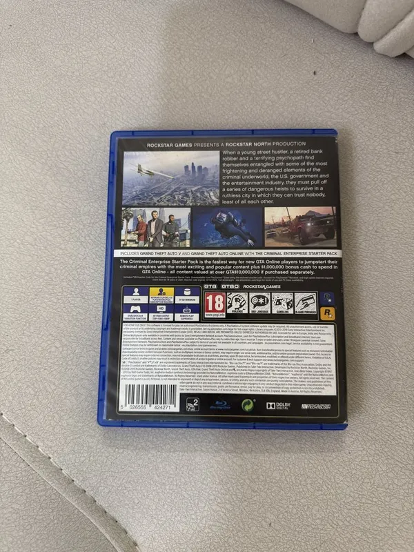 Диск для PS4 GTA 5 PREMIUM — фото 1
