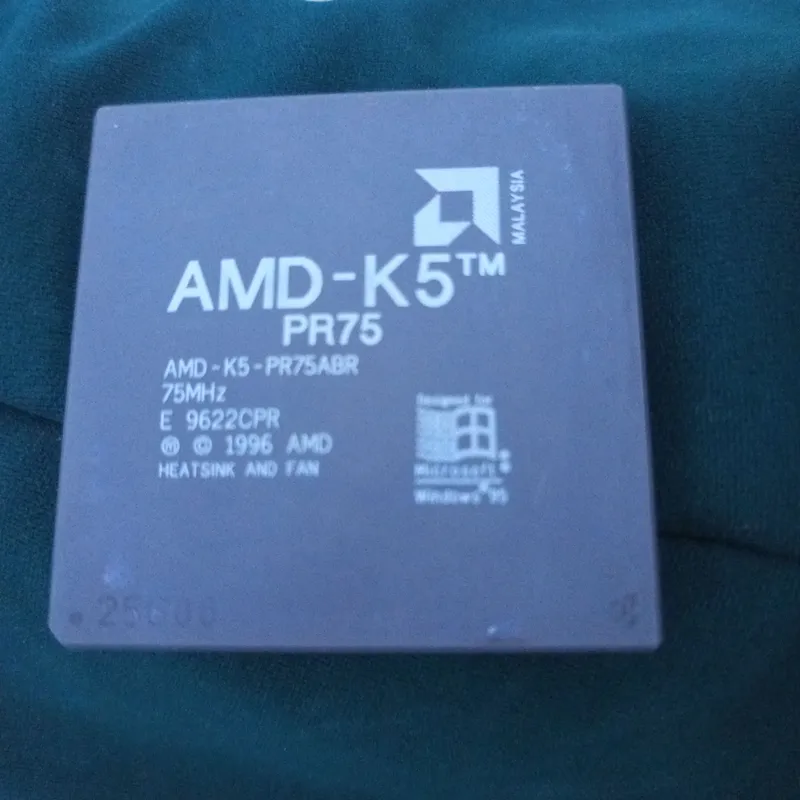AMD-k5 PR75 vintage protsesor sotiladi. — фото 2