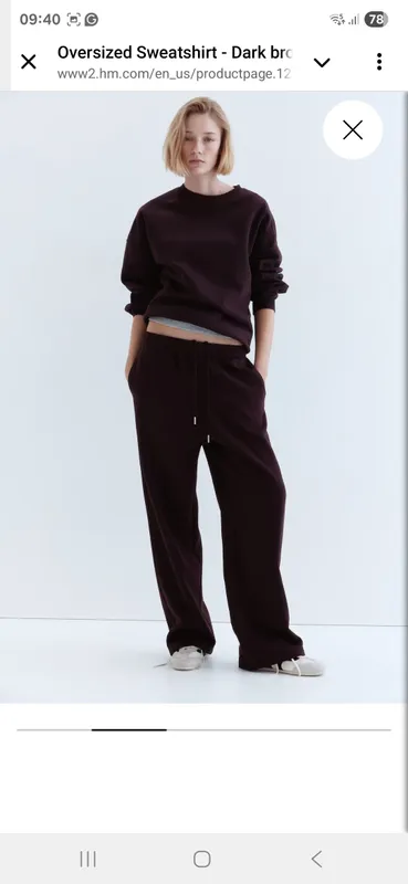 свитшот от бренда H&M — фото 2