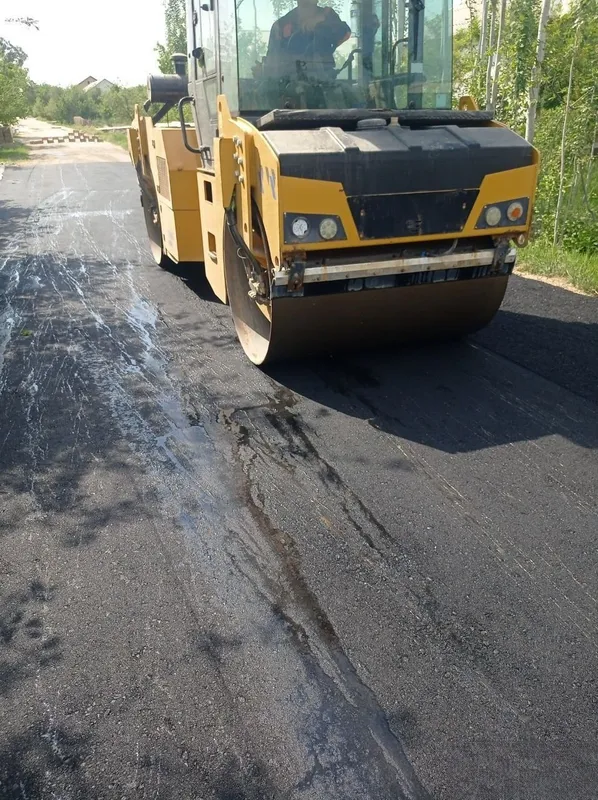Выполняем асфальтные работы на улицах в Нарпайском районе Самаркандской области 2 Выполняем асфальтные работы на улицах в Нарпайском районе Самаркандской области 2