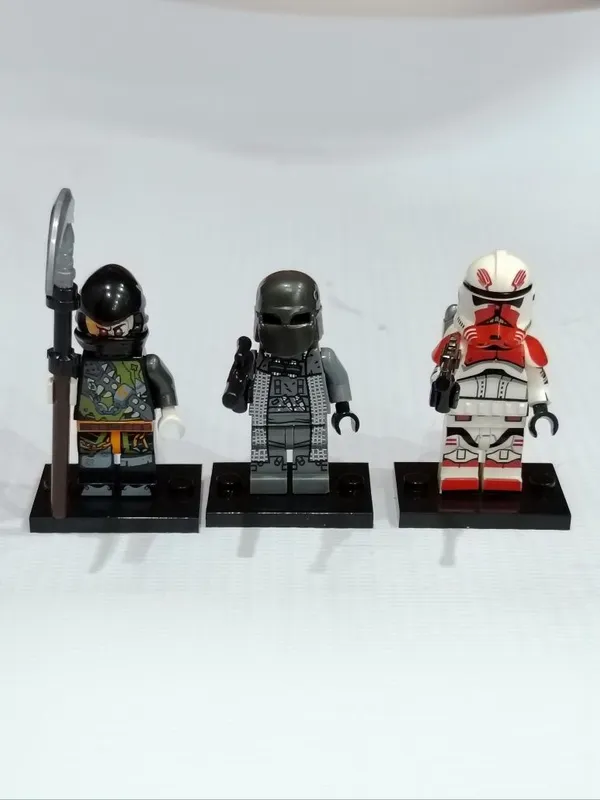 Набор из 3 минифигурок (совместимы с LEGO)