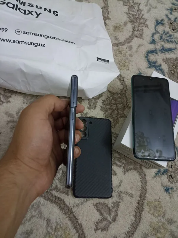S21 5G bilan redmi not 8 pro sotiladi obmenam qilinadi — фото 2