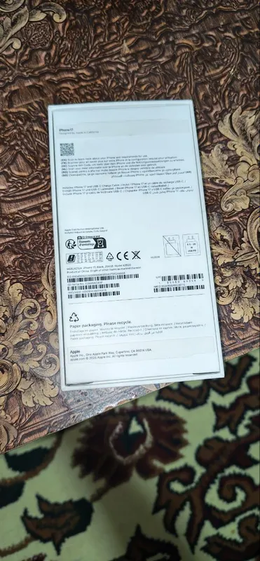 iPhone 17 qora 256GB 3