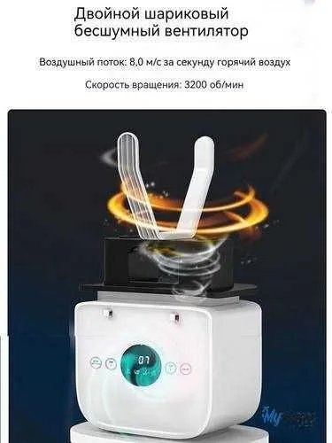 СКИДКА! ГЛАДИЛЬНАЯ МАШИНА ОТПАРИВАТЕЛЬ для сушки и глажки одежды обуви — фото 4
