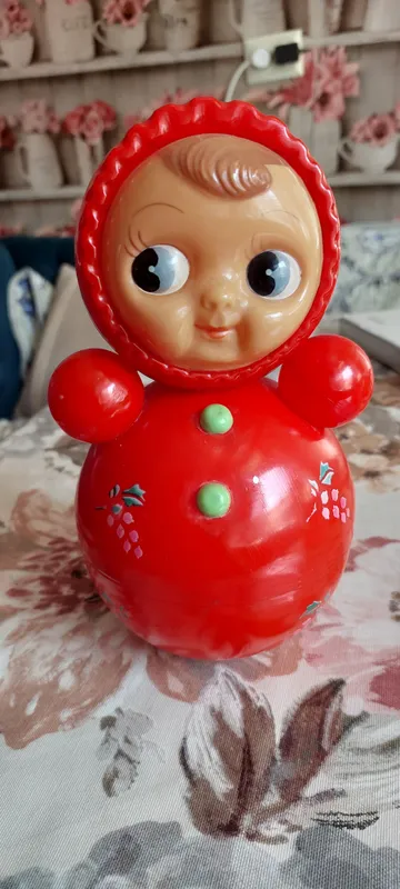 неваляшка ссср игрушка целлулоид