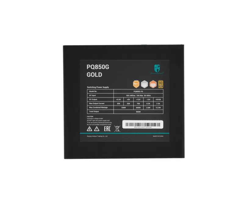 ' Блок питания DeepCool PQ850G (850W / 80 PLUS Gold / Modular) 4