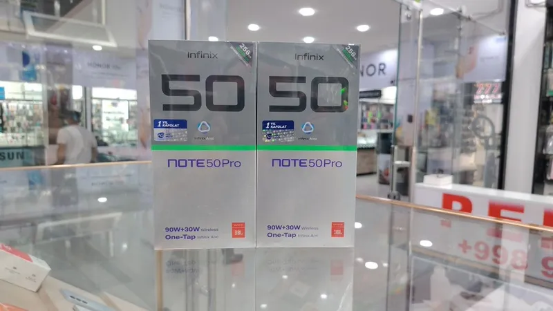 Infinix Note 50 Pro 8-256 GB Racing Edition