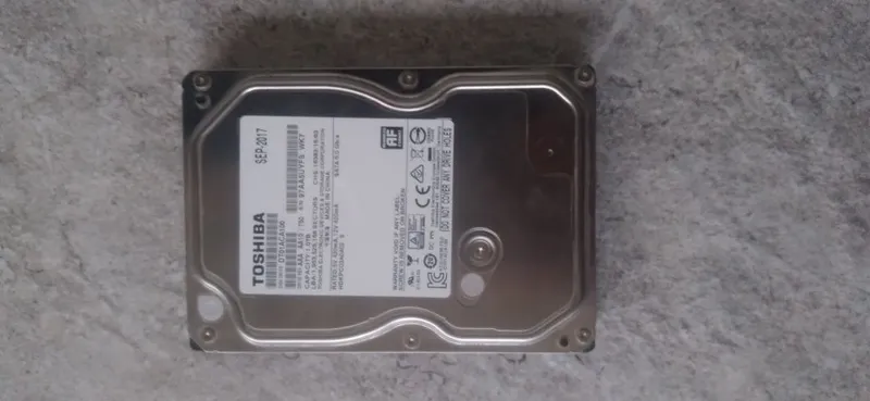 Toshiba 1TB HDD – Sotiladi (Holati yaxshi) — фото 3