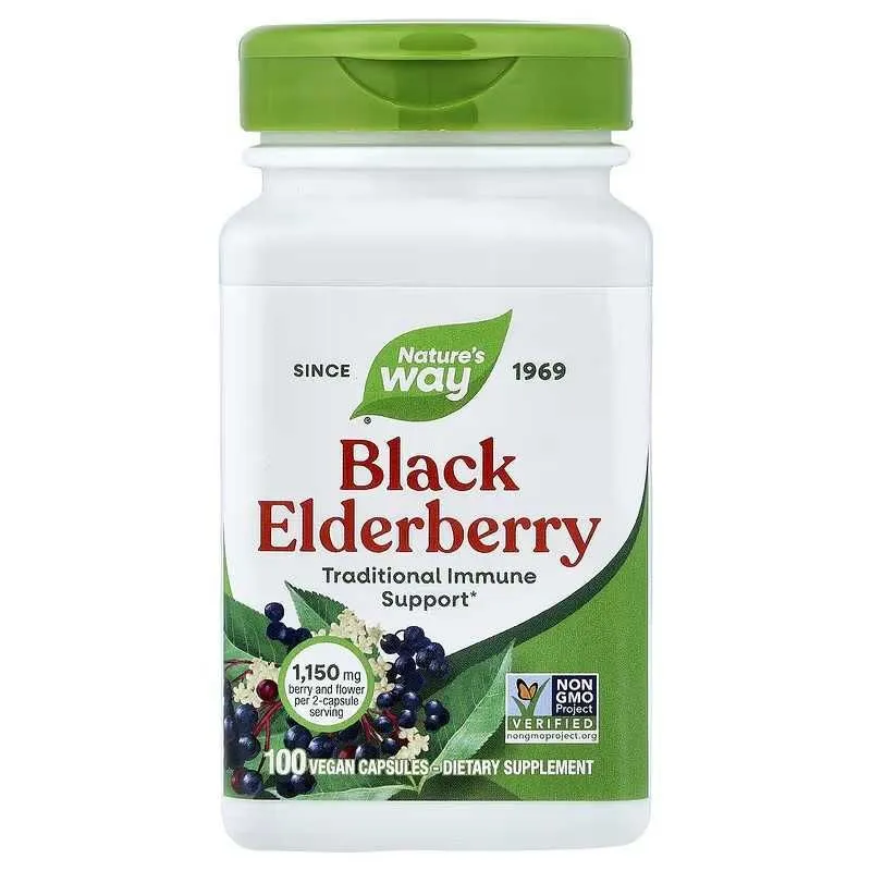Nature's Natures Way черная бузина Black Elderberry — фото 1