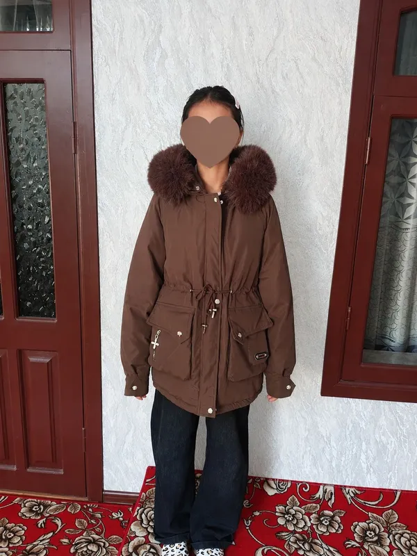 qizlar uchun kurtka qishgi 10 yoshdan 12 yoshgacha 2