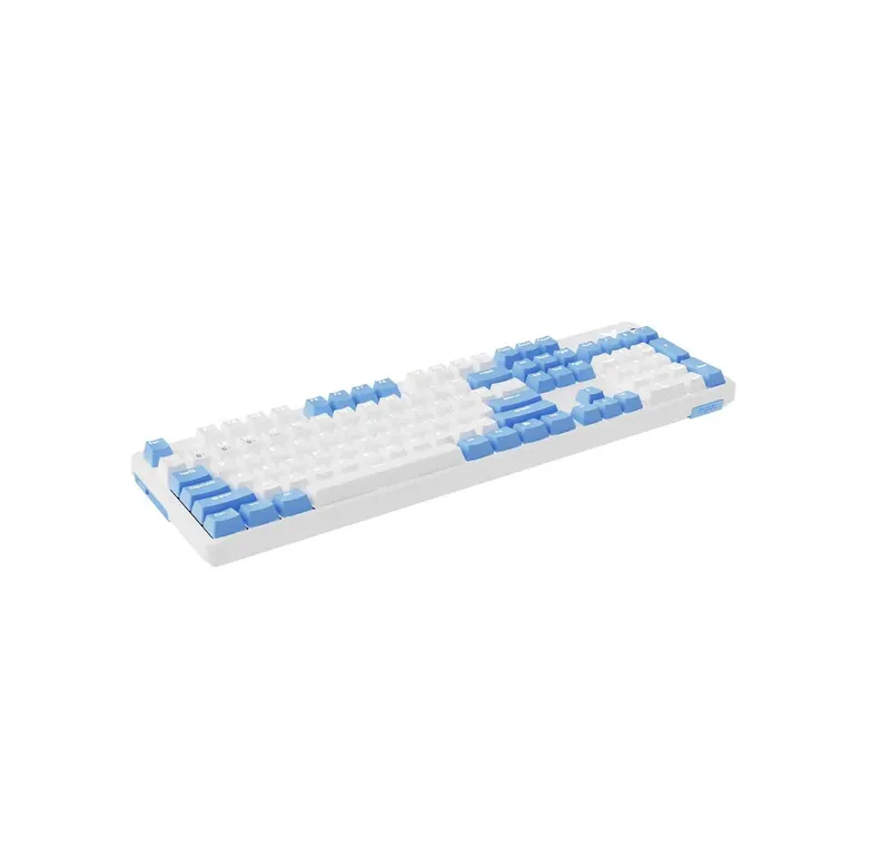 ; Механическая клавиатура GAMING KEYBOARD RAPOO V500PRO White Cerulean 3