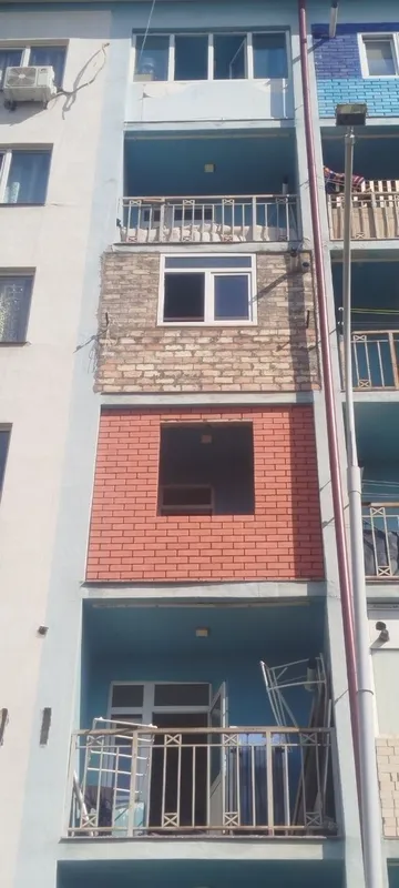 Balkonga g'isht teramiz. Kladka balkon. Керпичная кладка балконов — фото 3