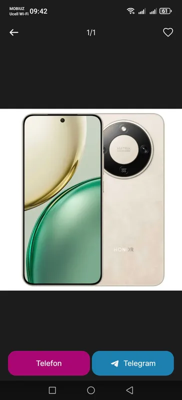 Honor X9d
Xotra 8 GB RAM 256 GB ROM Batareya 8300
