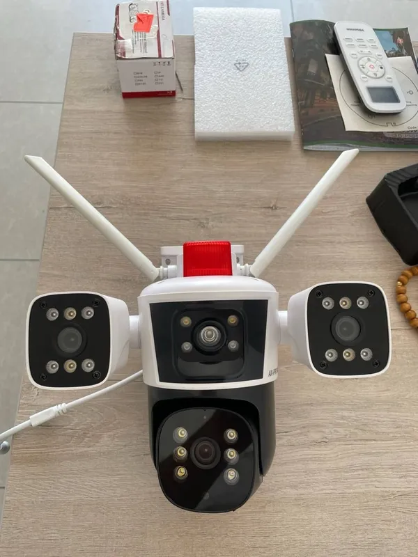 4G camera SIM kartali 3 ko'zli kamera Okam pro app Narxi donaga 75$ — фото 2