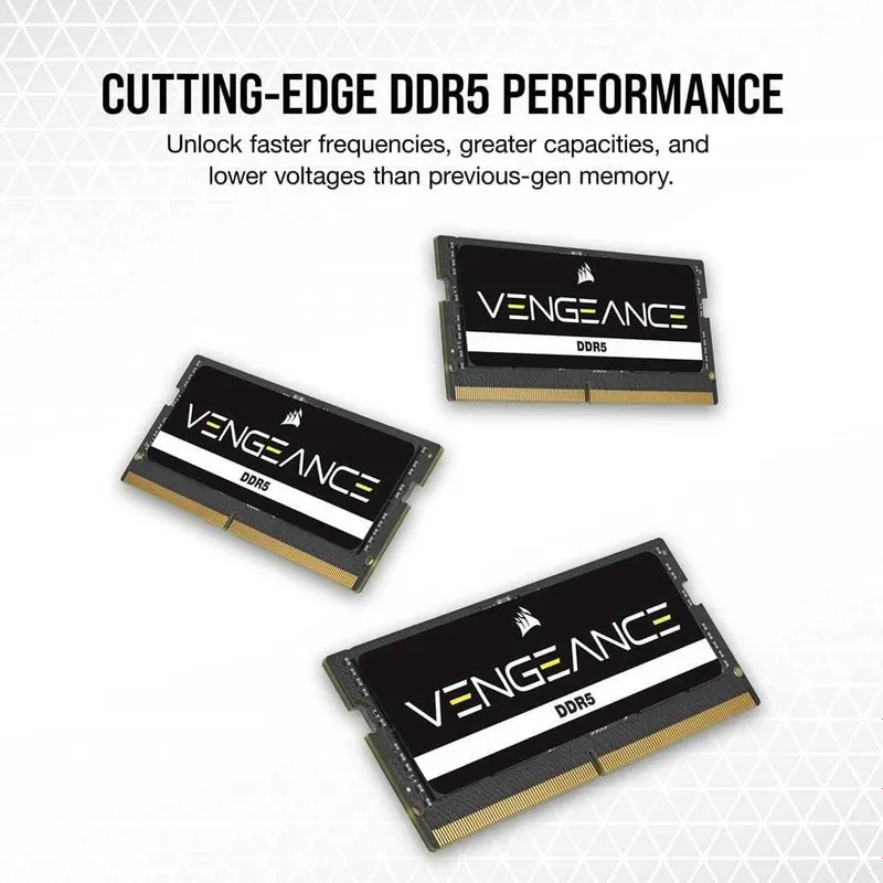 Оперативная память Corsair Vengeance Sodimm DDR5 96GB (2x48GB) 5600Mhz — фото 2 Оперативная память Corsair Vengeance Sodimm DDR5 96GB (2x48GB) 5600Mhz — фото 2
