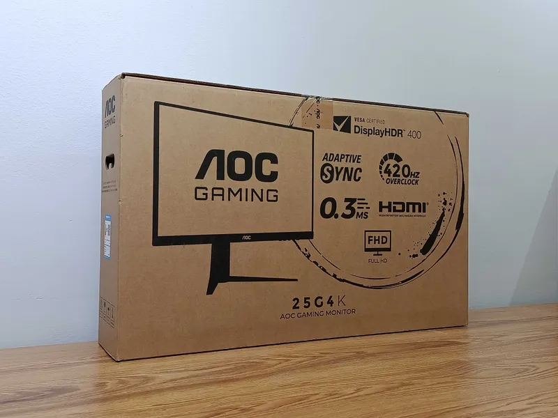 AOC 25G4K IPS 420Hz 1mc FHD 1920×1080), DP HDMI, Black 1 AOC 25G4K IPS 420Hz 1mc FHD 1920×1080), DP HDMI, Black 1