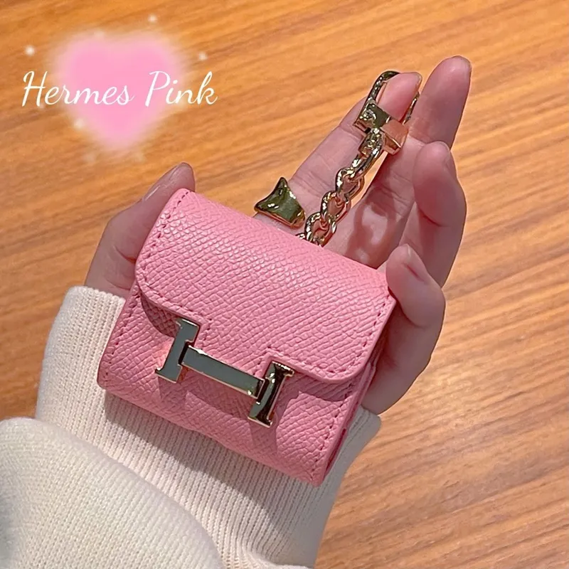 чехлы на эйрподсы Hermes — фото 1 чехлы на эйрподсы Hermes — фото 1