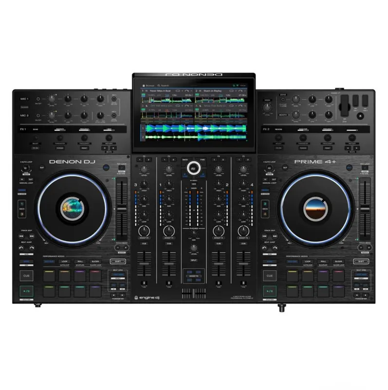 Denon Dj Prime 4+(Plus) 4-дековая DJ система 2 Denon Dj Prime 4+(Plus) 4-дековая DJ система 2