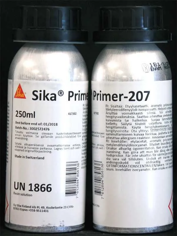 Sika Primer 207 — праймер для стекла, металла и пластика