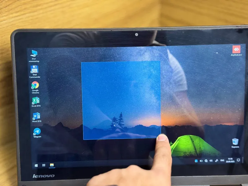 Noutbook ThinkPad i5 5 pokoliniya sensor ekran 360 — фото 1