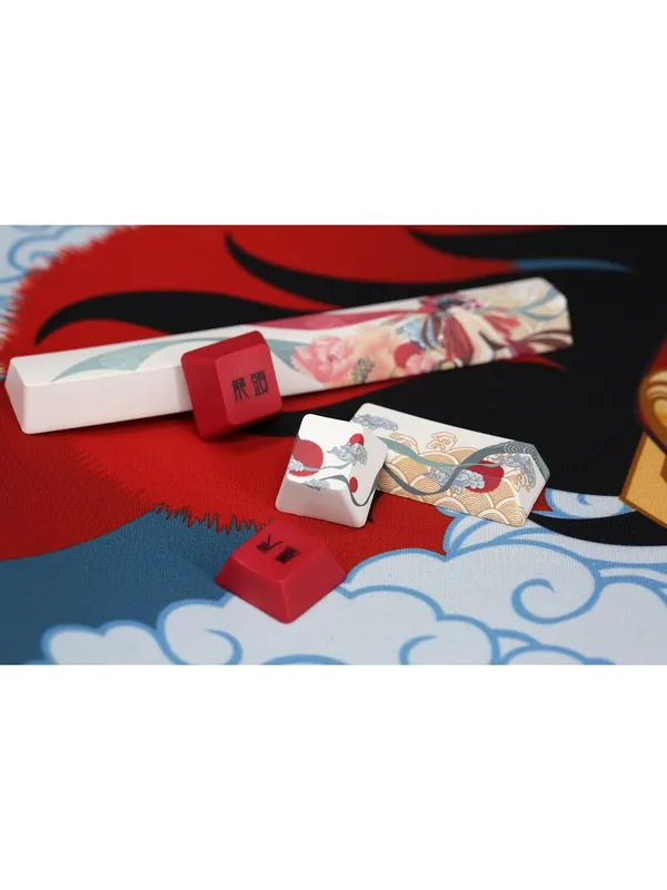 Механическая клавиатура Varmilo "Peking Opera" MA87M V2, USB, Varmilo EC Rose V2EN — фото 3