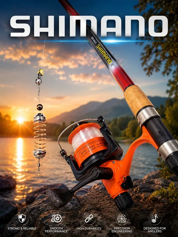 Tinch baliqlar uchun "SHIMANO" qarmoq komplekti 199 000 soʻm 5