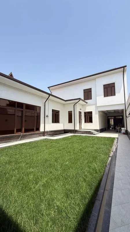 Казиработ‼️Продается Новый Дом 4 сотки | 6 ком| 350² | Бассейн | ЦЕНТР — фото 1